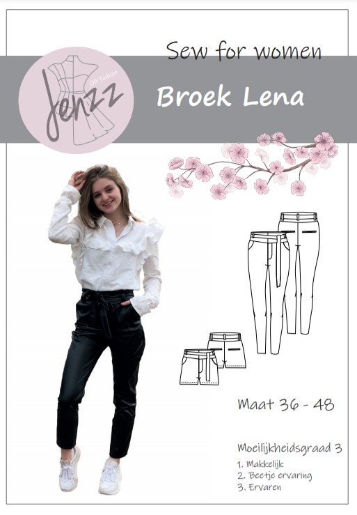 Patroon Broek Lena Jenzz DIY Fashion